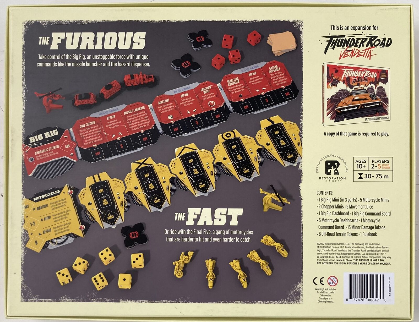 Thunder Road Vendetta: Part 2 - Big Rig And The Final 5 (Second Hand)