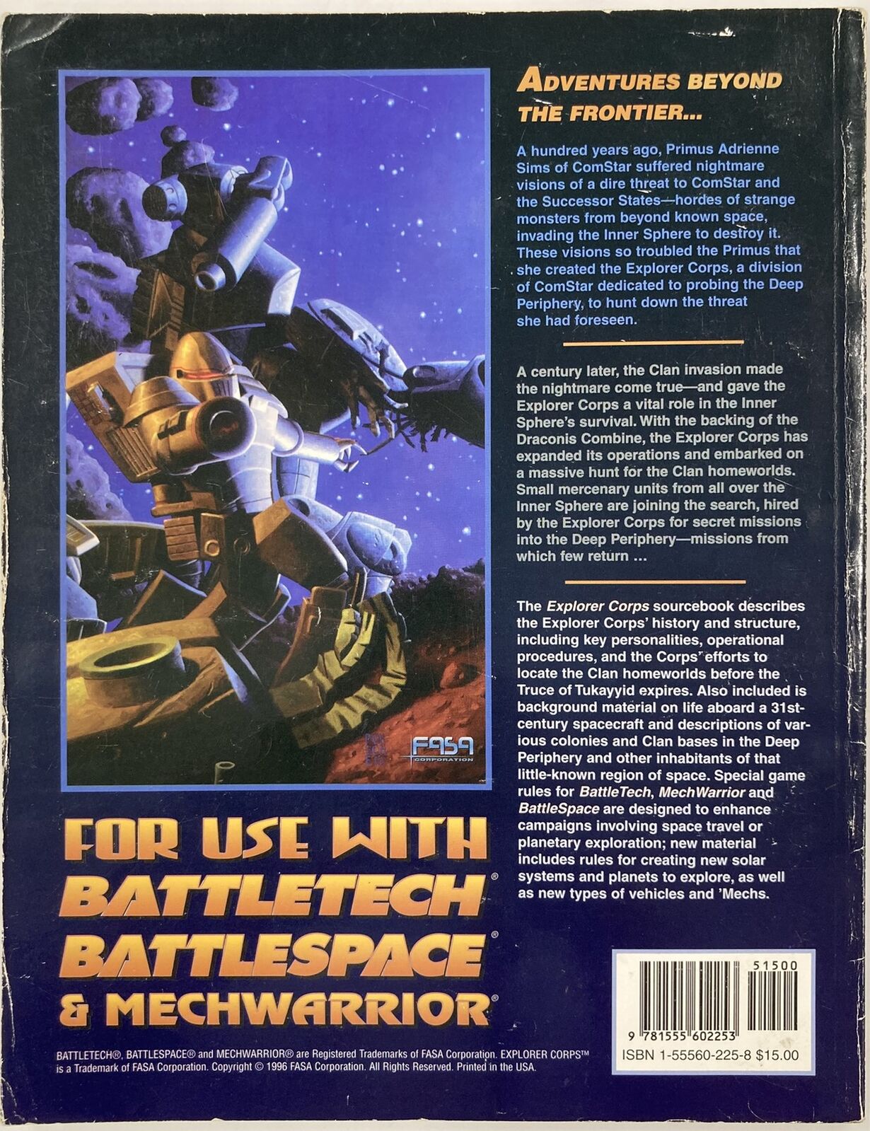 Battletech: Explorer Corps (Second Hand)
