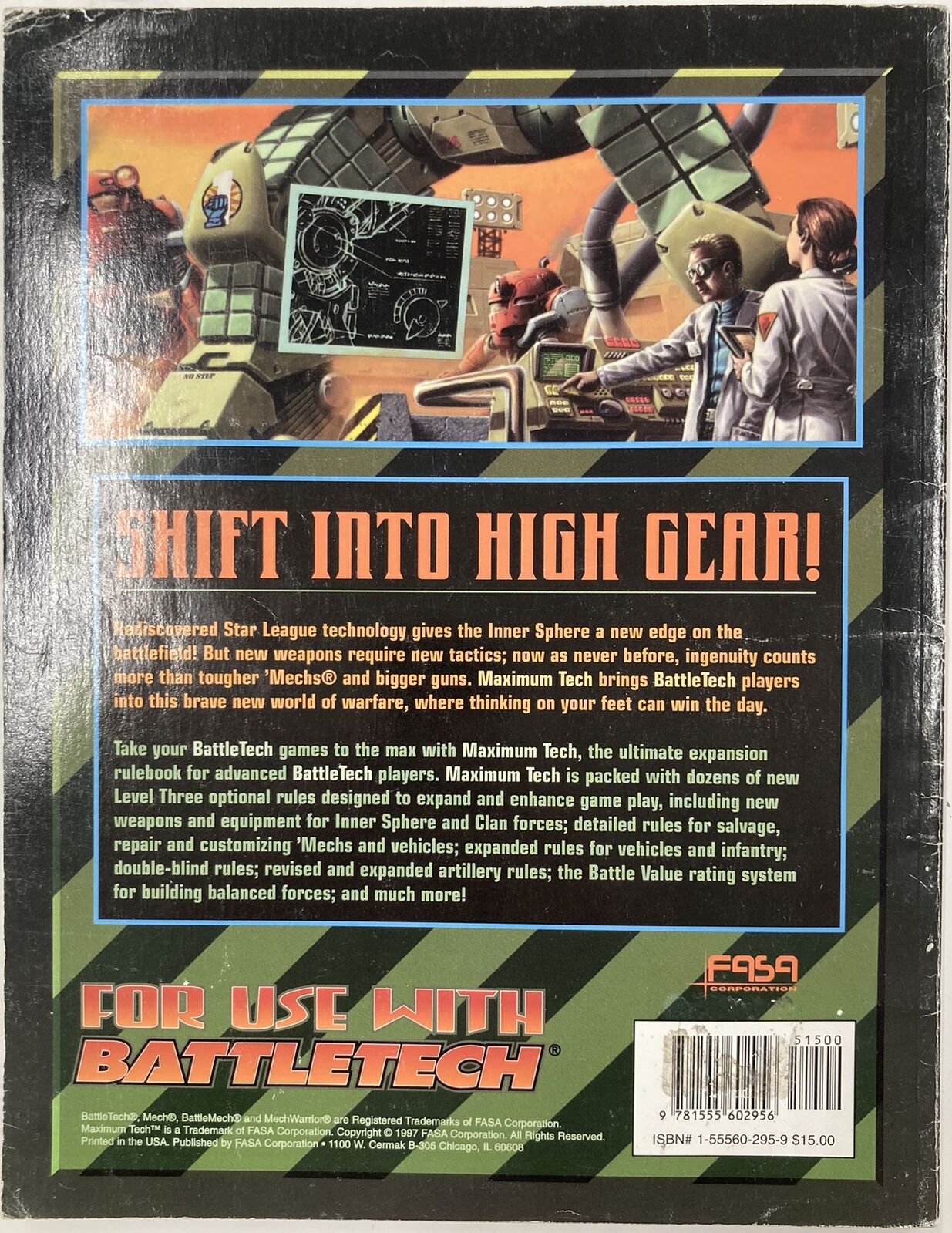 Battletech: Maximum Tech (Second Hand)