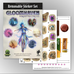 Gloomhaven: Forgotten Circles Removable Sticker Set