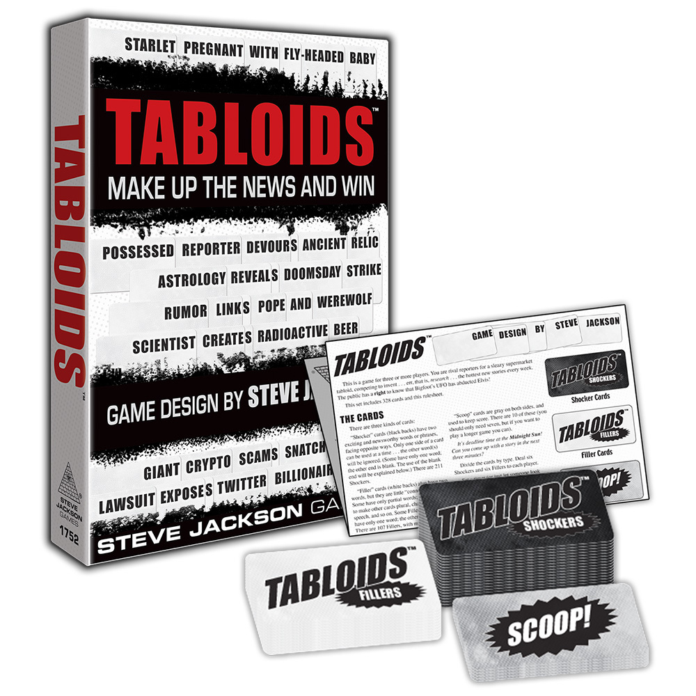 Tabloids: Make Up the News and Win