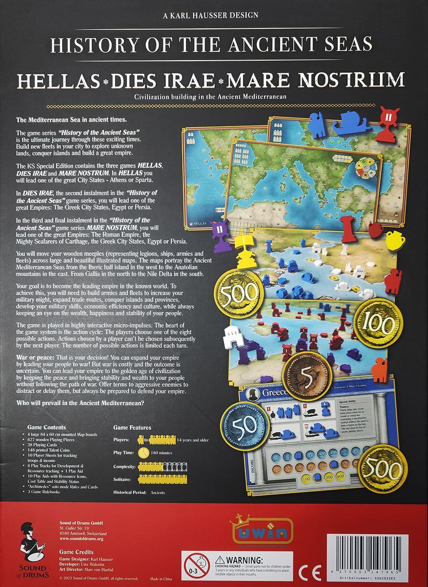 History of the Ancient Seas (Kickstarter Edition)