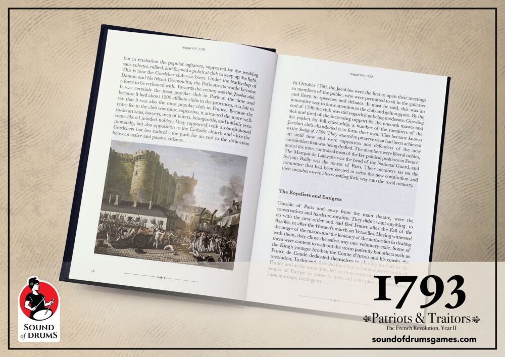 1793: An illustrated (His-)story to the French Revolution (Leather Edition)