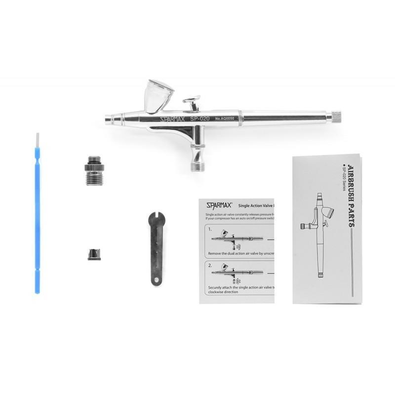 Sparmax Airbrush 0.2mm Gravity Fed Airbrush