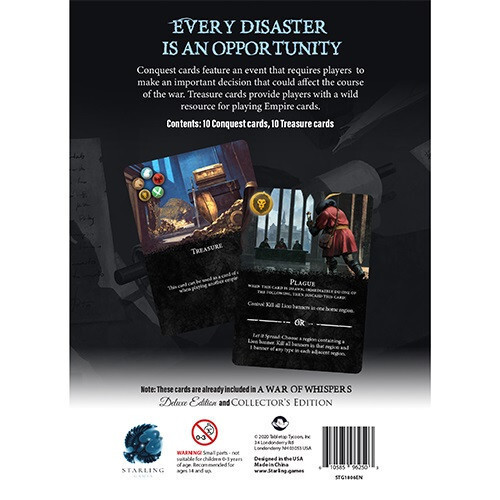 A War of Whispers - Conquests and Treasures Pack