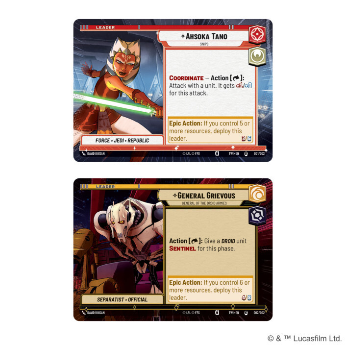 Star Wars Unlimited: Twilight of the Republic Two Player Starter