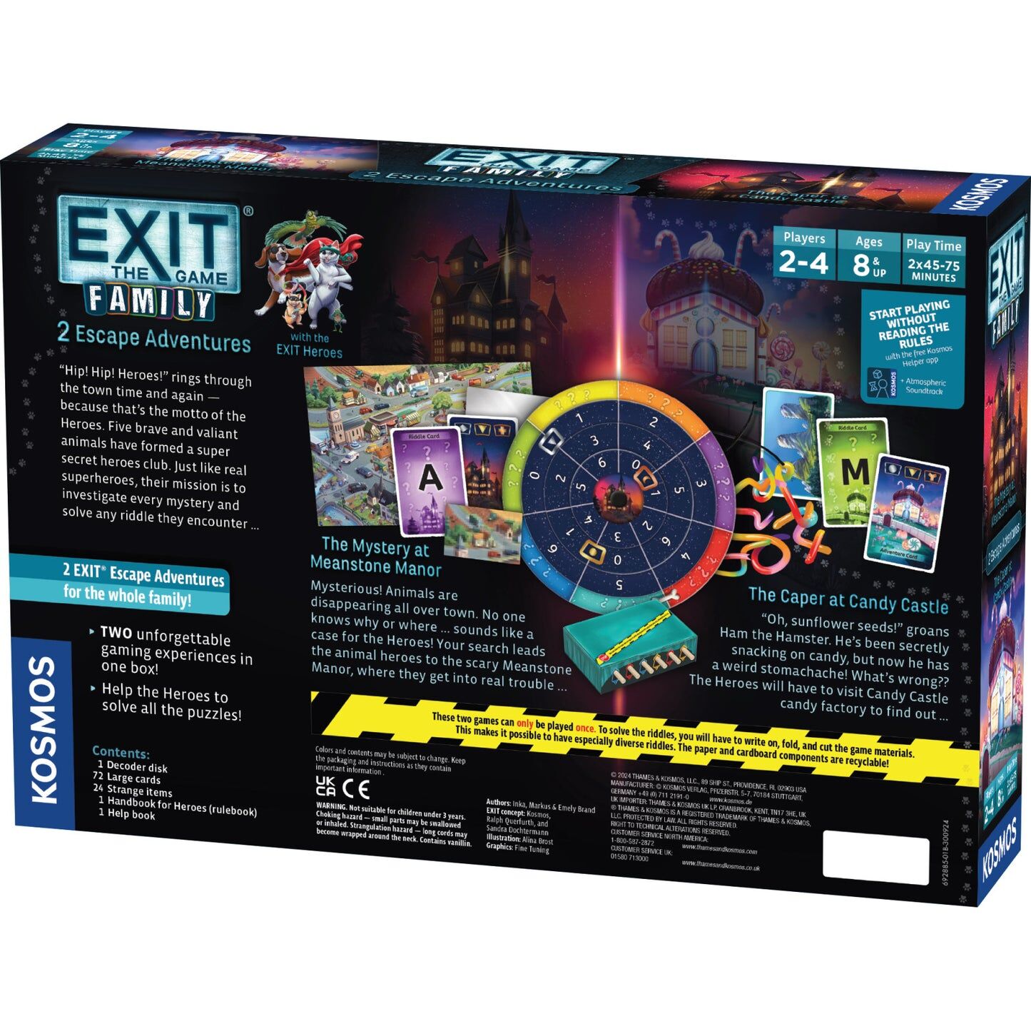 Exit the Game: Family Heroes - 2 Escape Adventures (2-in-1 Bundle)