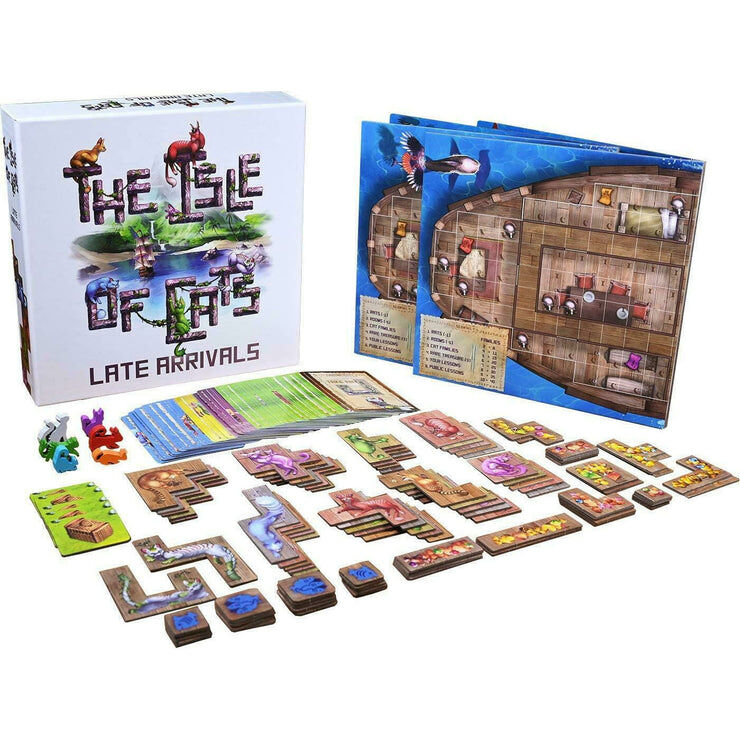 The Isle of Cats: Late Arrivals 5 & 6 Player Expansion