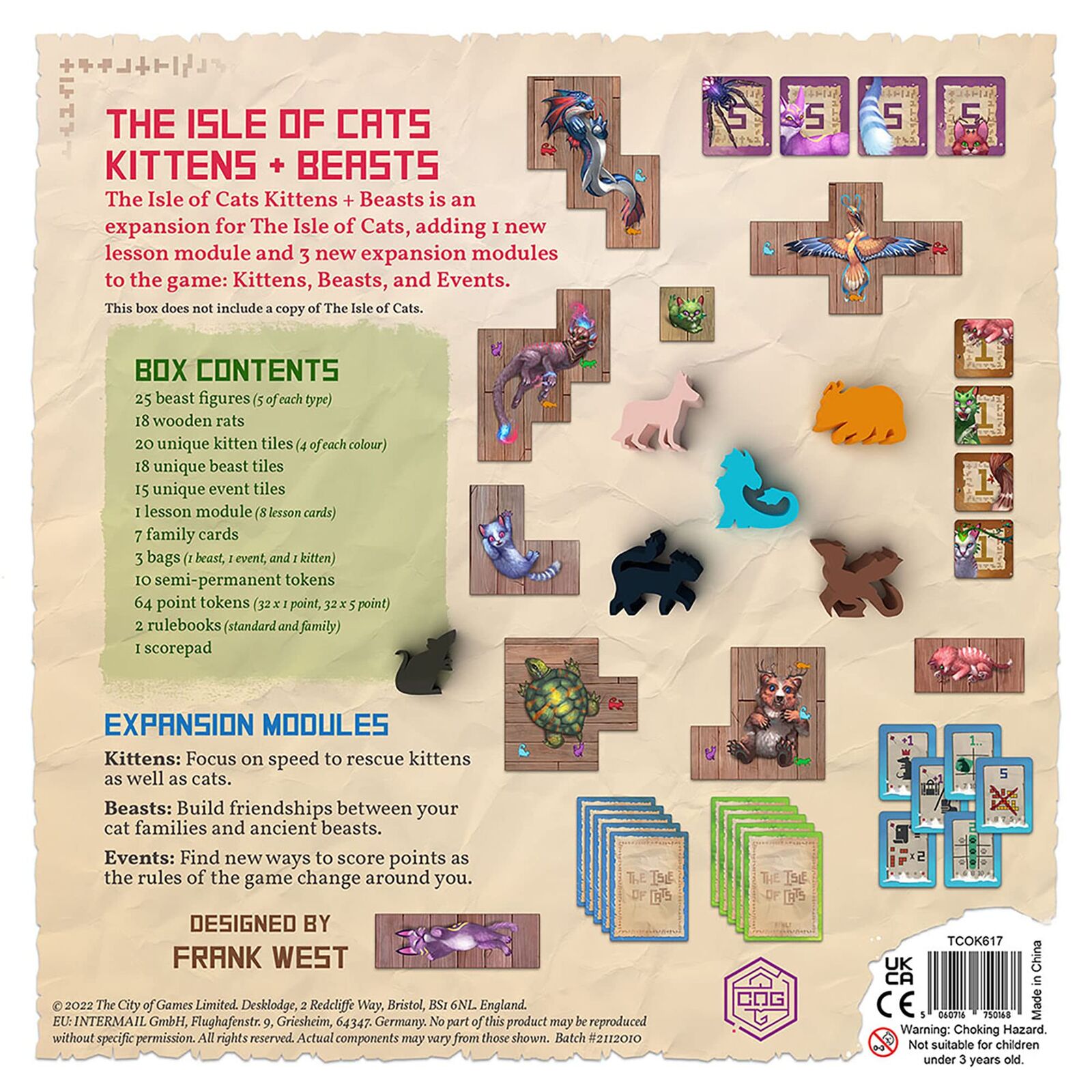 The Isle of Cats: Kittens & Beast Expansion