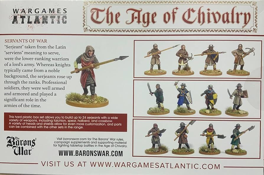 The Baron's War: Foot Serjeants (1100–1320)