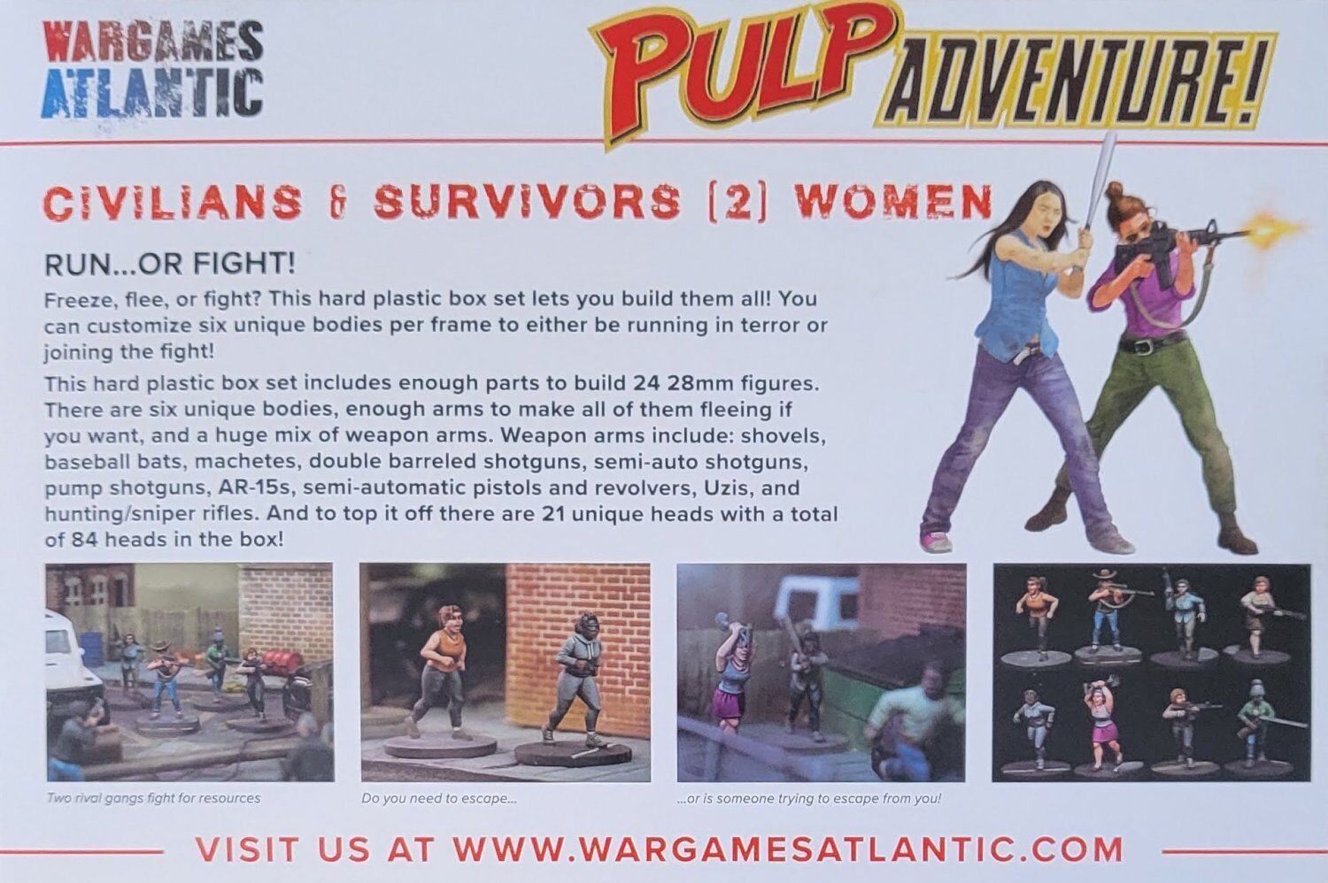 Pulp Adventure: Civilians & Survivors (2): Women