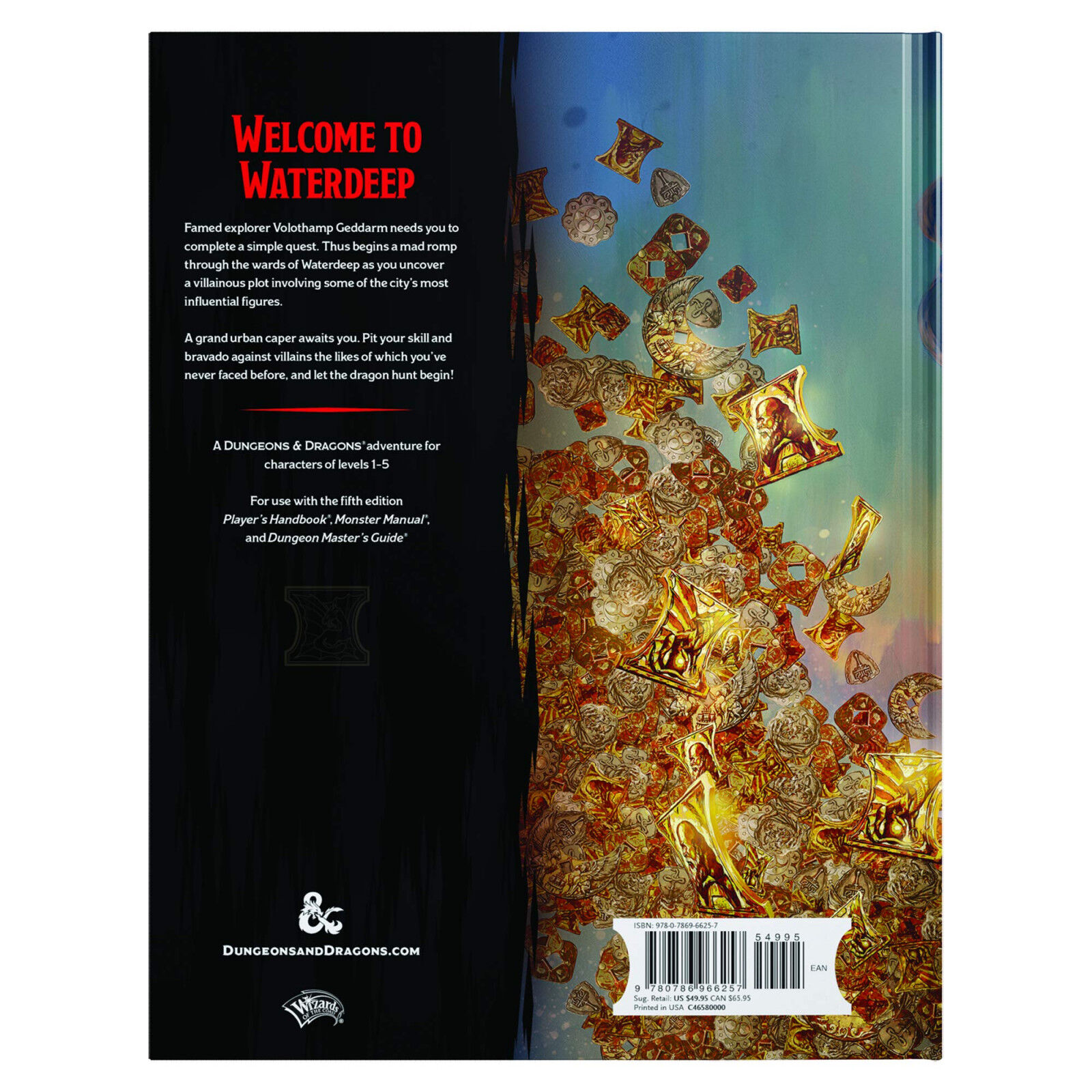 D&D Waterdeep: Dragon Heist Adventure