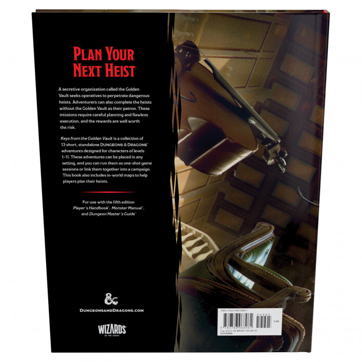 D&D 5th Edition: Keys from the Golden Vault