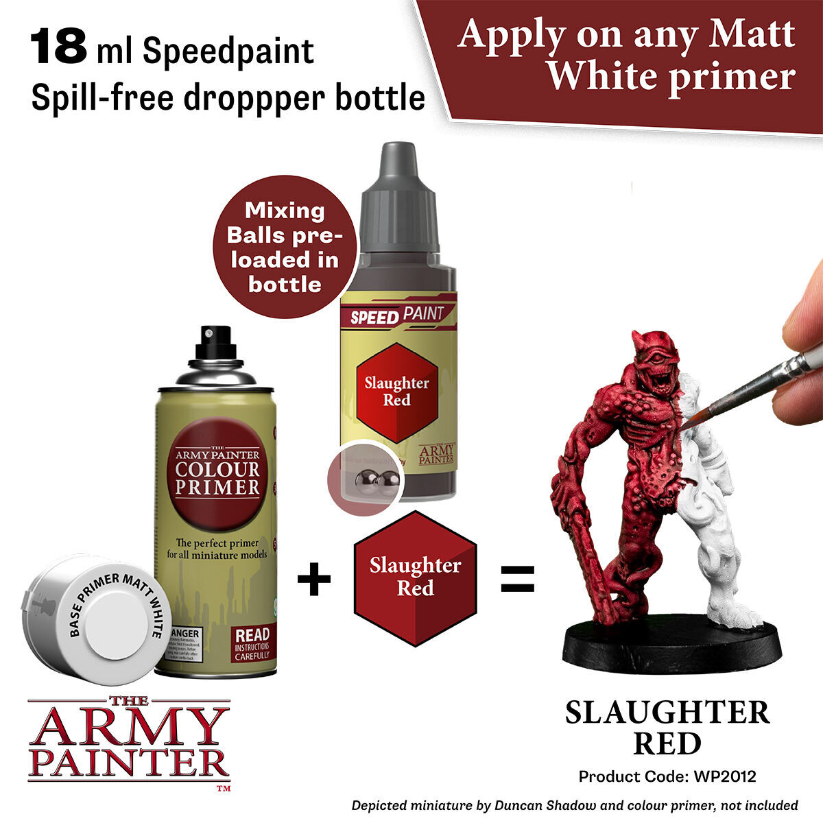 The Army Painter Speedpaint 2.0: Slaughter Red 18ml