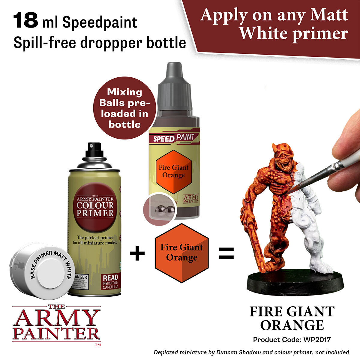 The Army Painter Speedpaint 2.0: Fire Giant Orange 18ml