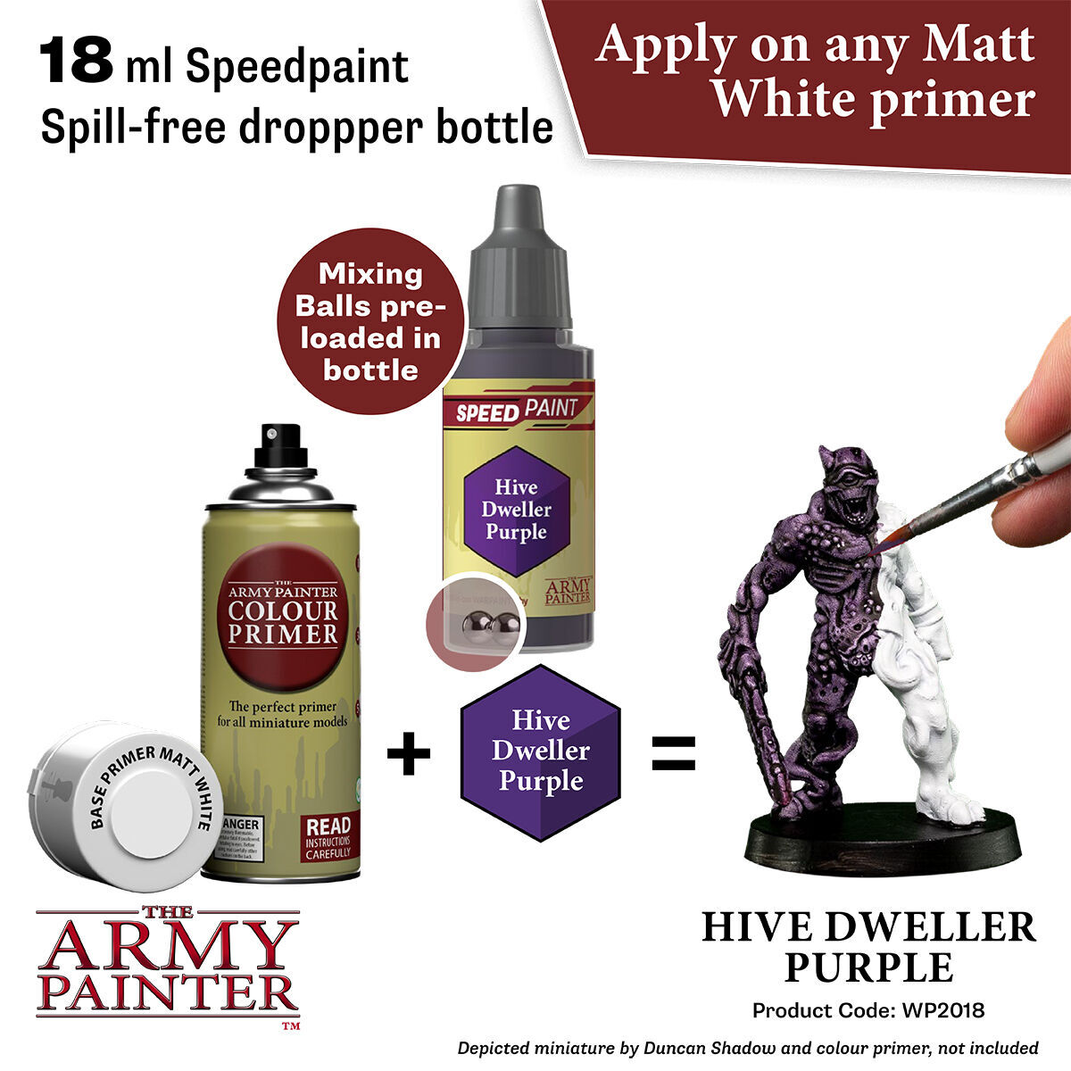 The Army Painter Speedpaint 2.0: Hive Dweller Purple 18ml