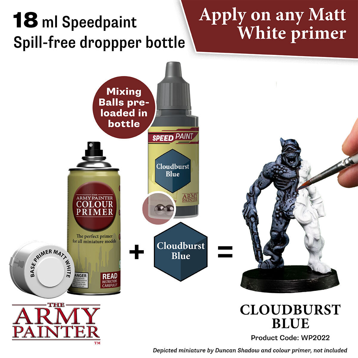 The Army Painter Speedpaint 2.0: Cloudburst Blue 18ml