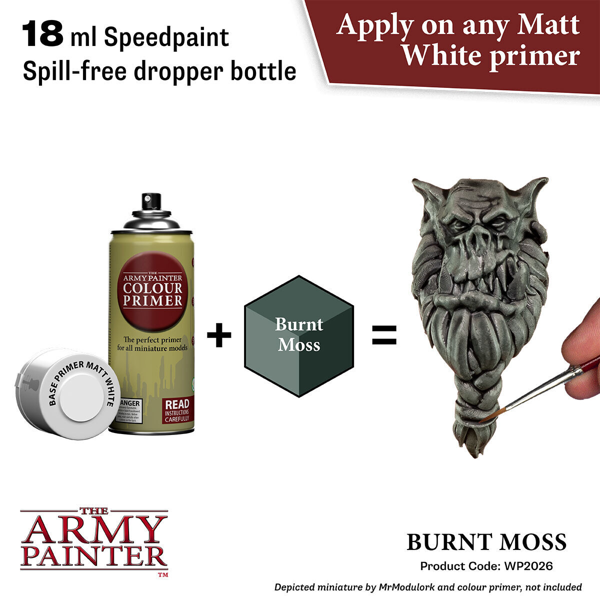 The Army Painter Speedpaint 2.0: Burnt Moss 18ml