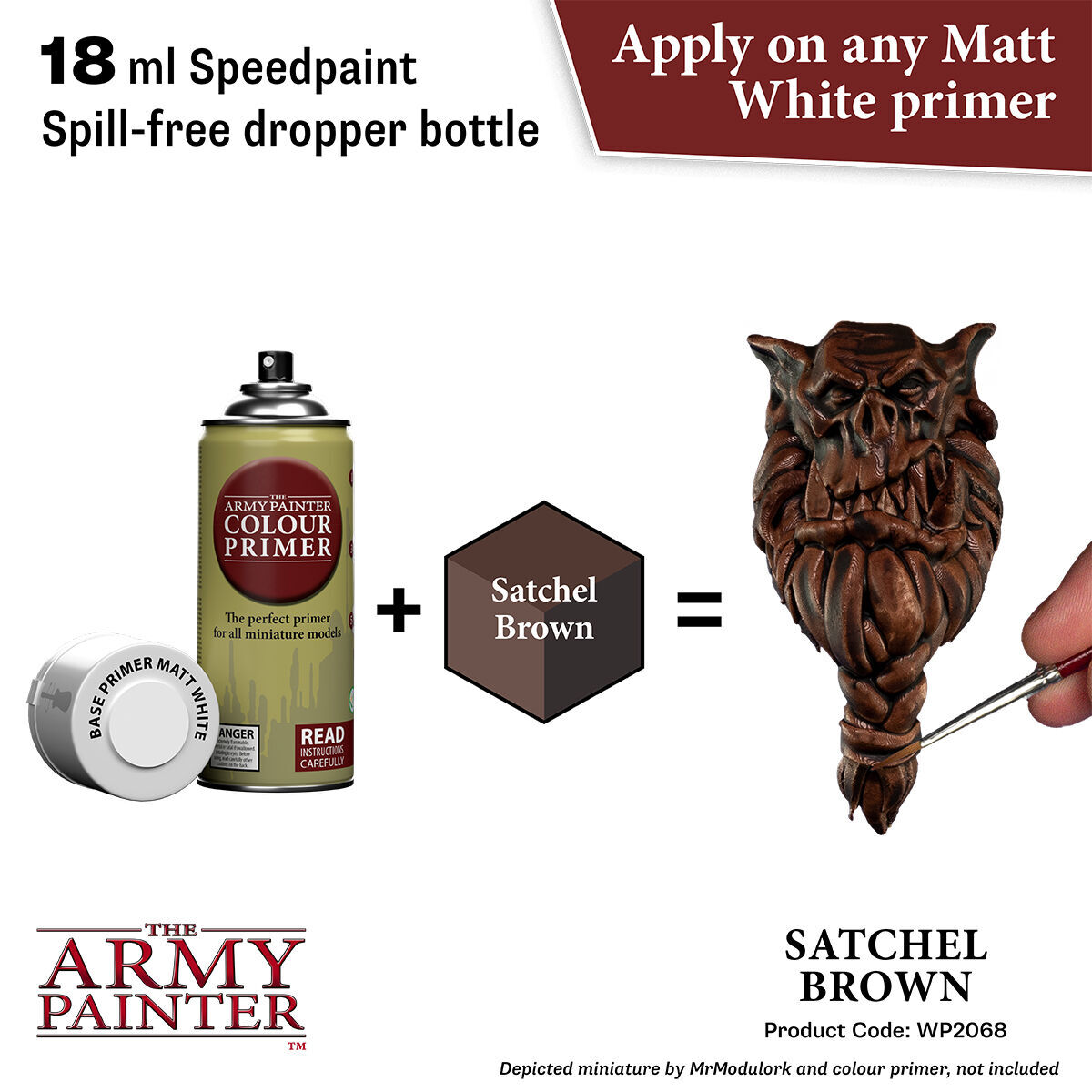 The Army Painter Speedpaint 2.0: Satchel Brown 18ml