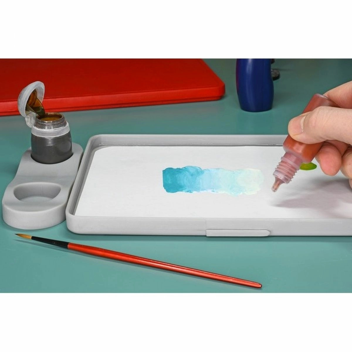 Redgrass Painter v2: Reusable Membranes for Everlasting Wet Palette