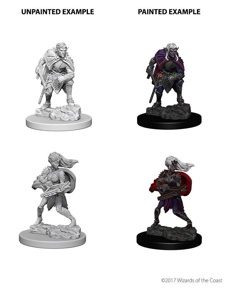 D&D Nolzurs Marvelous Unpainted Minis: Drow