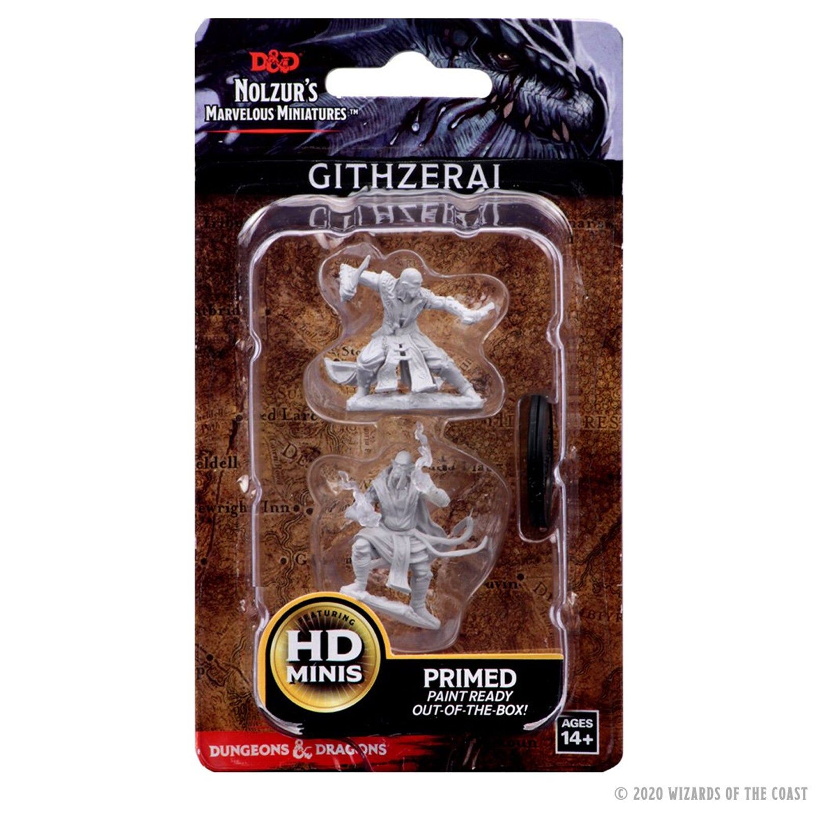 D&D Nolzurs Marvelous Unpainted Minis: Githzerai