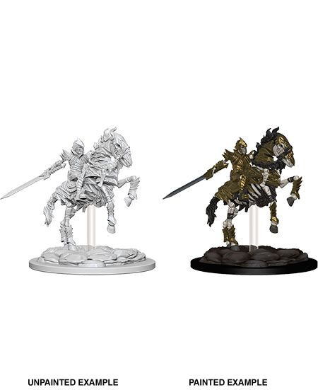 Pathfinder Deep Cuts Unpainted Minis — Skeleton Knight on Horse