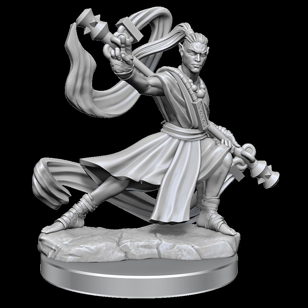 Dungeons & Dragons Frameworks: Elf Monk, Male (1)