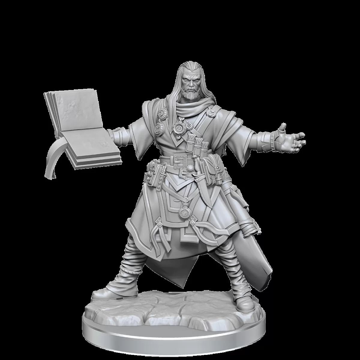 Pathfinder Legendary Cuts: Male Human Wizard