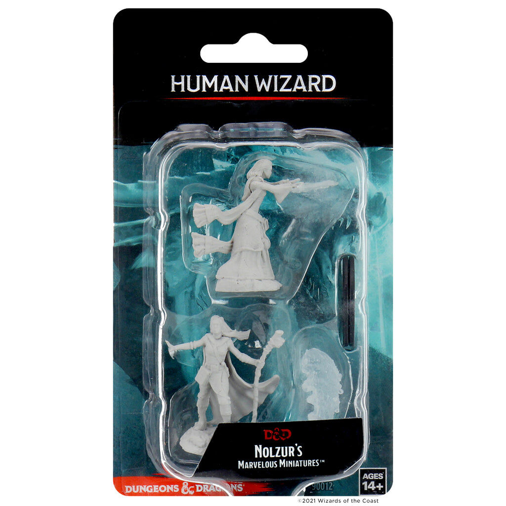 D&D Nolzurs Marvelous Unpainted Minis: Female Human Wizard