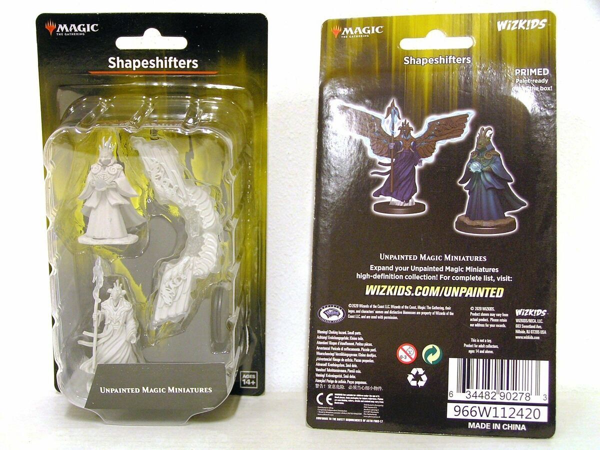Magic the Gathering Unpainted Miniatures: Shapeshifters