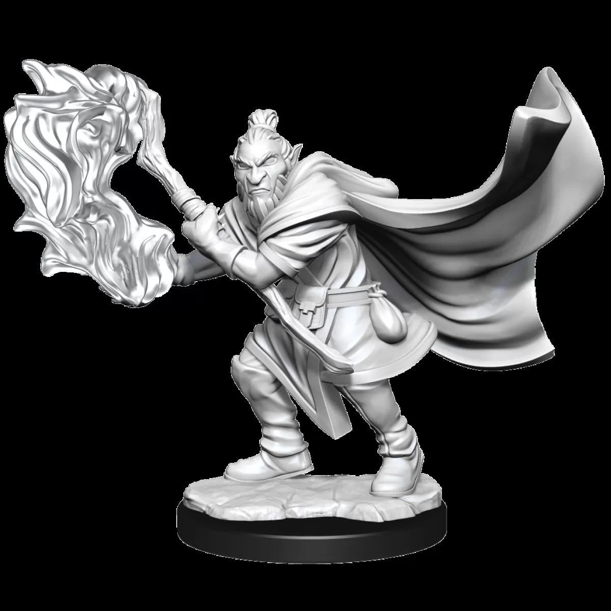 Critical Role: Unpainted Miniatures - Hobgoblin Wizard and Druid Male