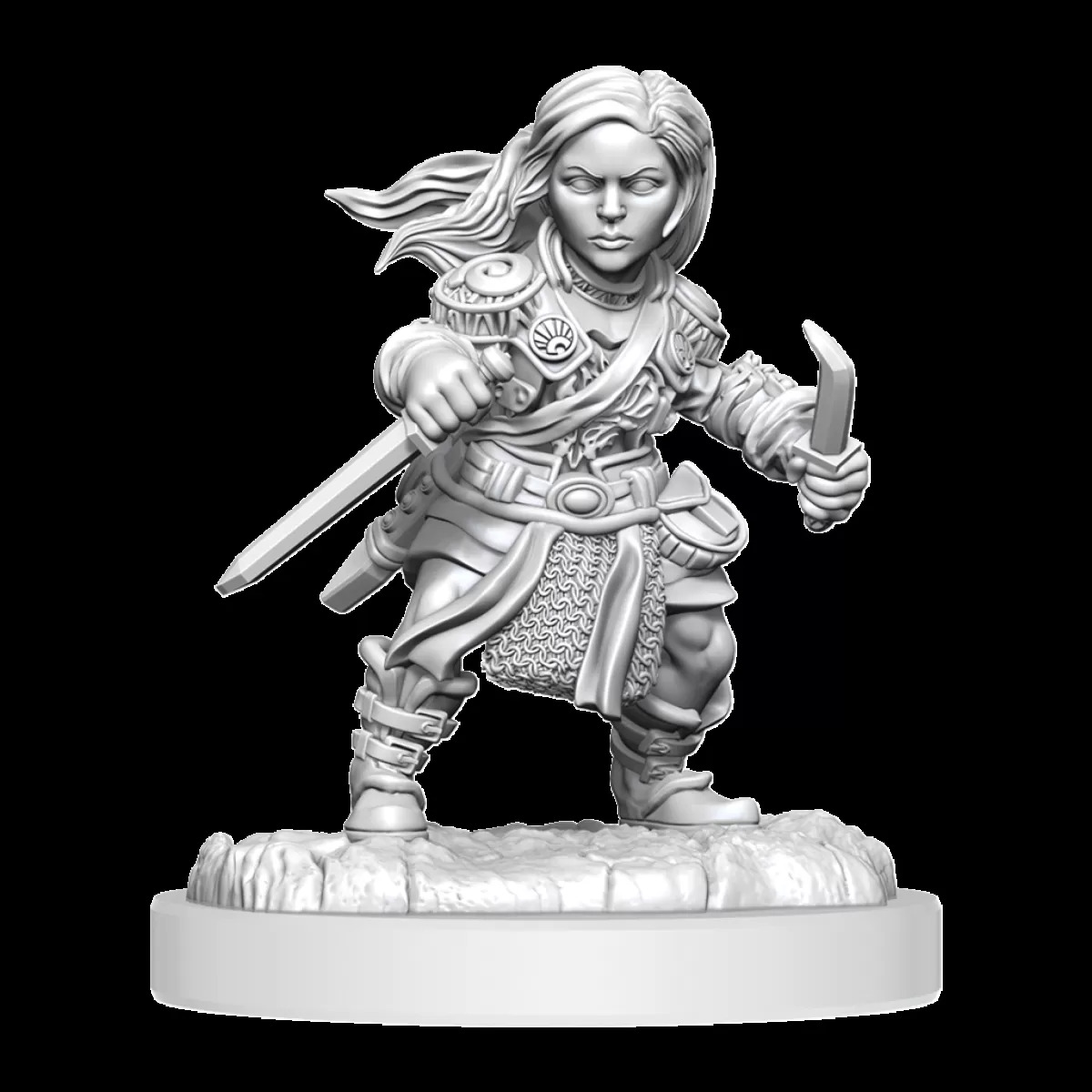 D&D Nolzurs Marvelous Unpainted Minis: Halfling Rogue Female