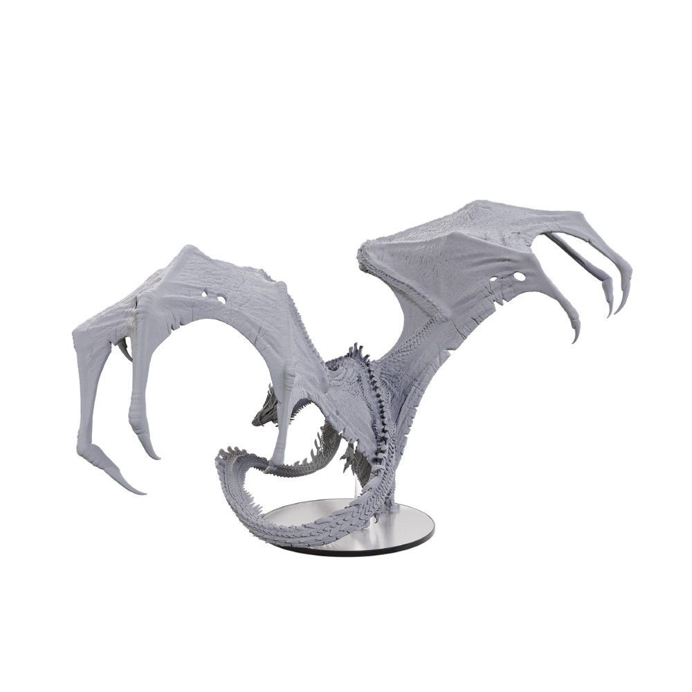 D&D Nolzur's Marvelous Miniatures: Adult Black Dragon Corrupter (Unpainted)