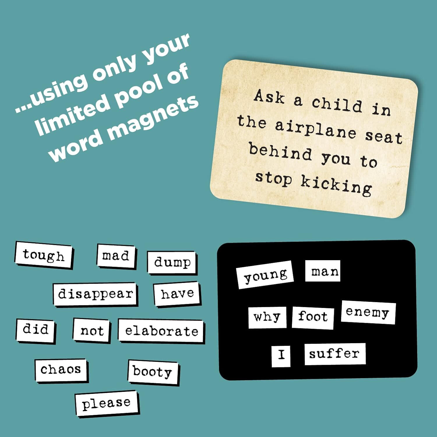 Ransom Notes - The Ridiculous Word Magnet