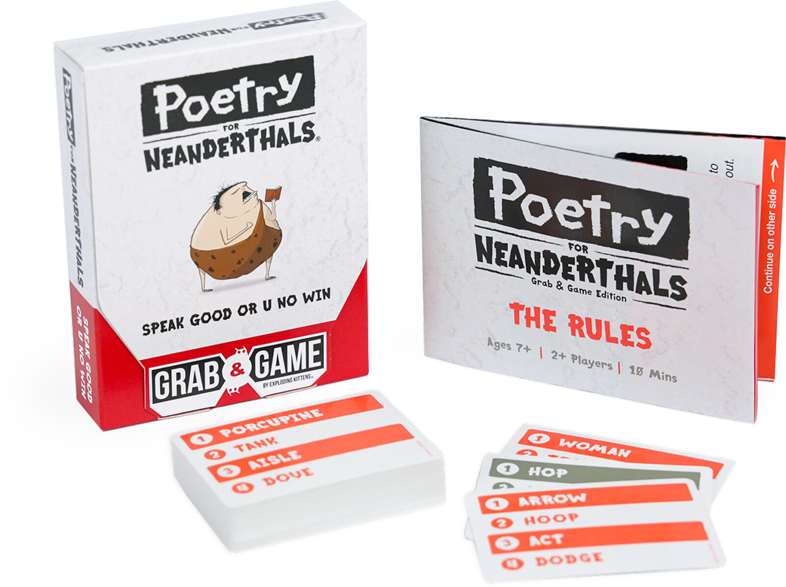 Poetry For Neanderthals - Grab & Game Edition