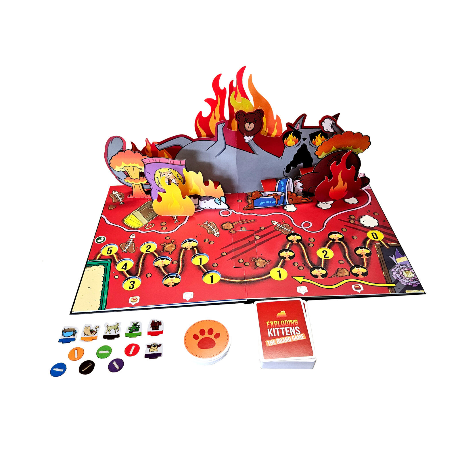 Exploding Kittens The Board Game - Super Fan Edition