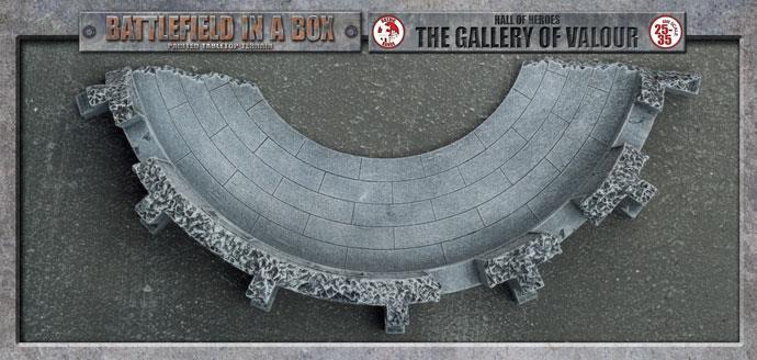 Battlefield in a Box: BB524 Gothic Battlefields - Hall of Heroes Gallery of Valour - 30mm (1 pc)