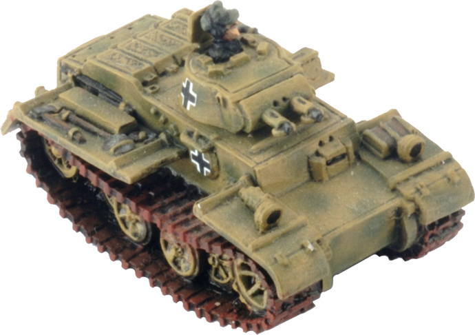 Flames of War: German: Panzer I Infantry Tank Platoon (x4)