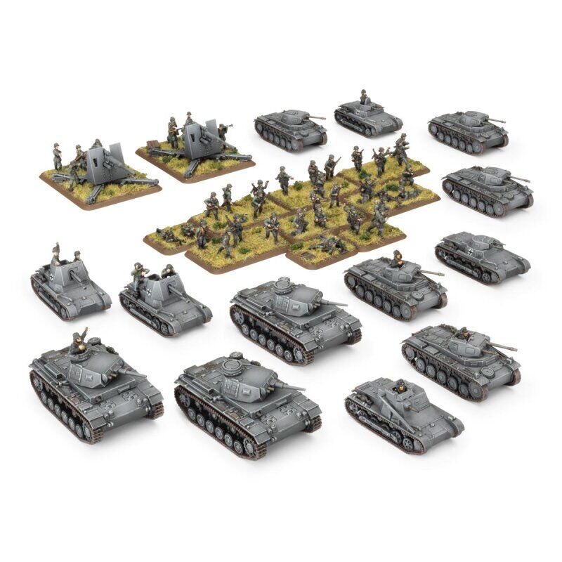 Flames of War: German Light Tank Company (Plastic)
