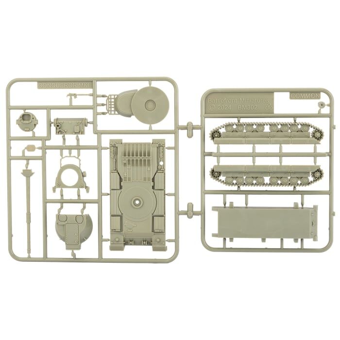 WWIII: Checkpoint Charlie British - Conqueror Armoured Troop (Plastic)