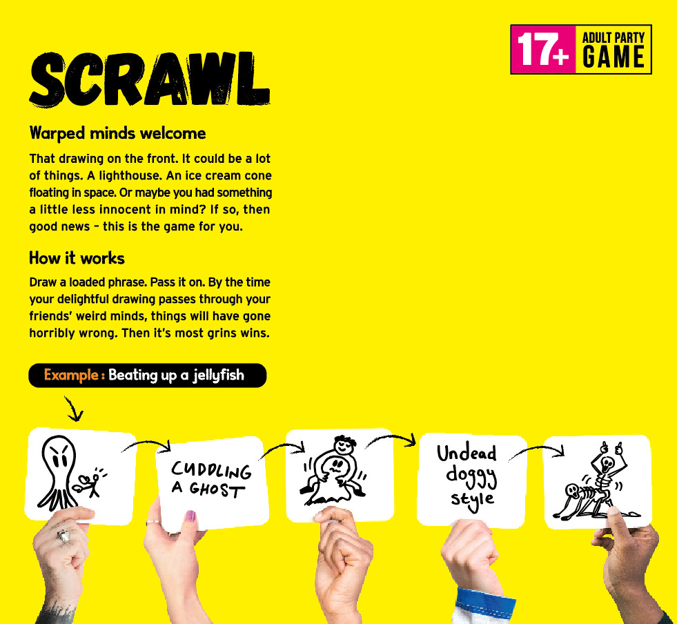 Scrawl: Terrible Drawings, Ridiculous Guesses