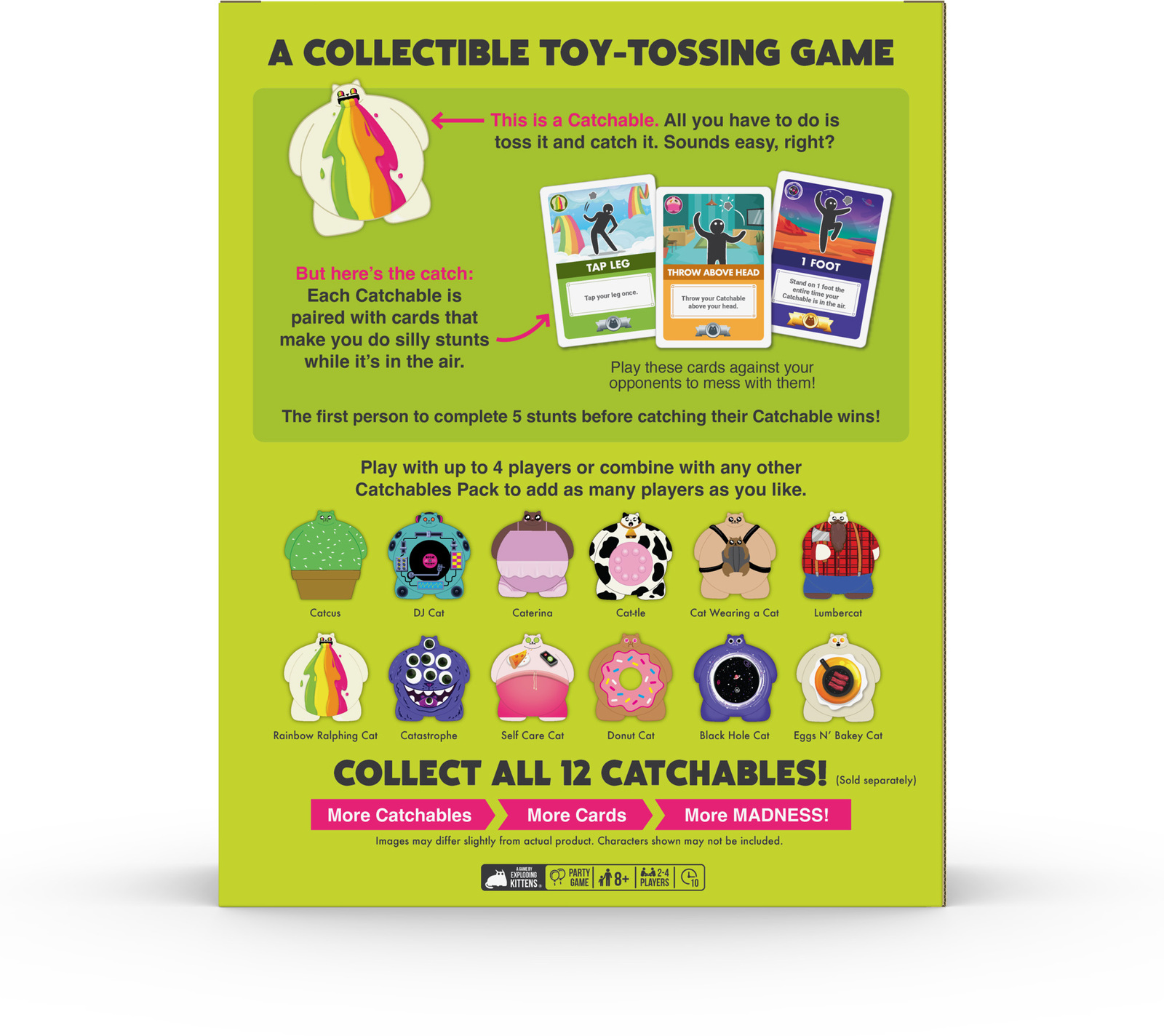 Catchables: A Collectable Toy-Tossing Game - Core 4-Pack