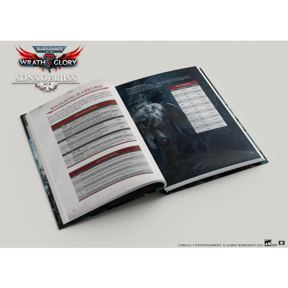 Warhammer 40,000 Wrath & Glory RPG - Sons of Russ