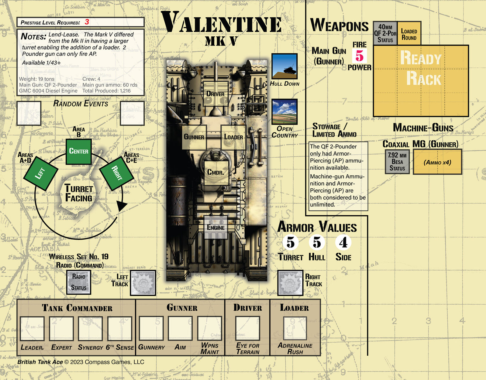 British Tank Ace: 1940-45