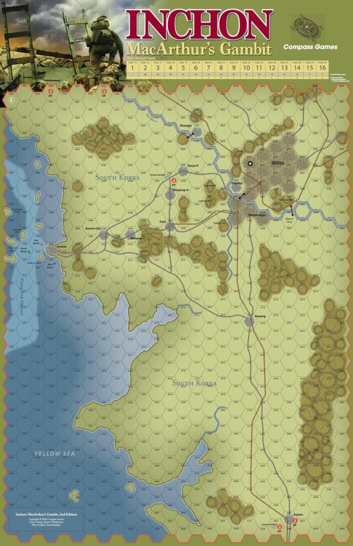 Paper Wars Issue #113: Inchon, MacArthur's Gambit