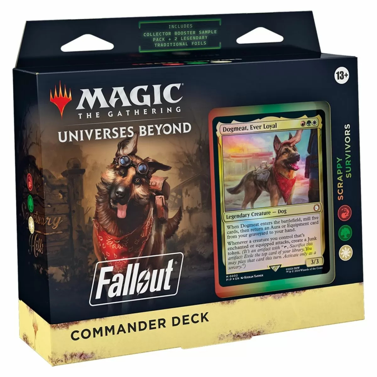 Magic the Gathering: Fallout Commander Decks (4 Decks Per Display)