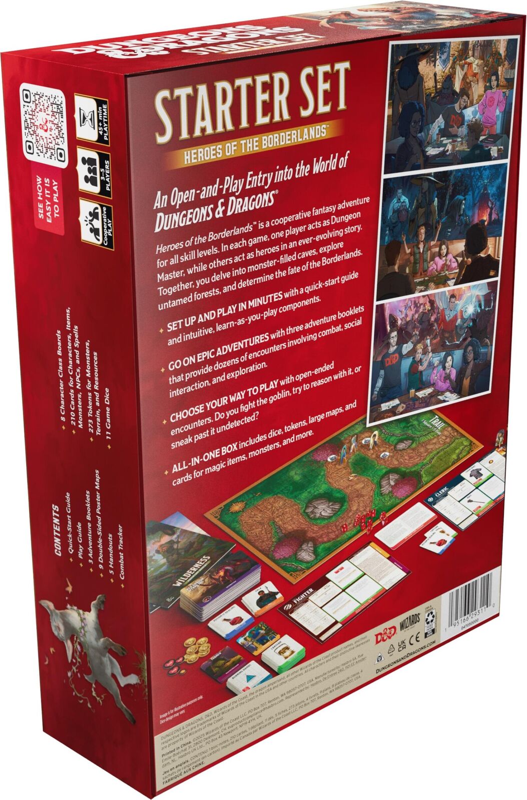 D&D Dungeons & Dragons Starter Set: Heroes of the Borderlands