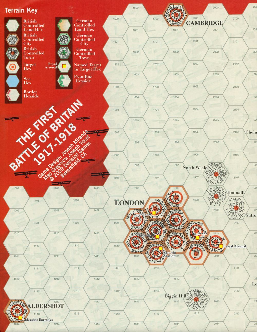 Strategy & Tactics #255:  First Battle of Britain - The Air War Over England, 1917-18