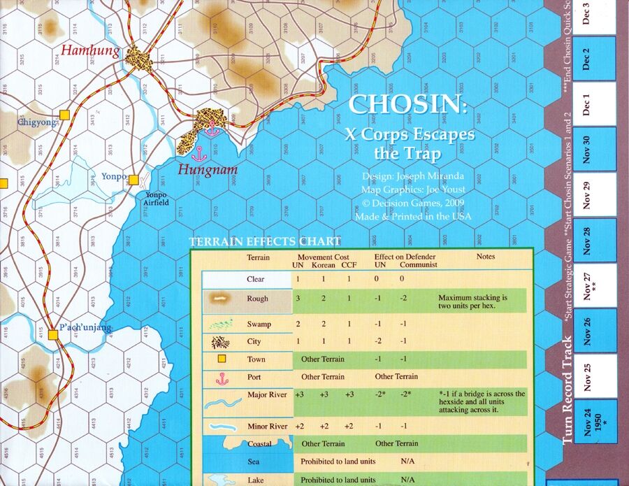 Strategy & Tactics #257: Chosin, Korea 1950
